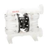 All-Flo AODD Double Diaphragm Pump - Max Pass Plastic - 1 in. - S100 - Angled