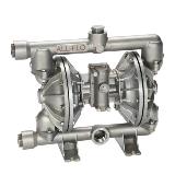 All-Flo AODD Double Diaphragm Pump - Metal - 1-1/2 in. - A150 - Stainless Steel - Angled