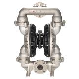 All-Flo AODD Double Diaphragm Pump - Metal - 3 in. - A300 - Stainless Steel - Plastic Center Section