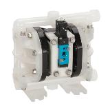 All-Flo AODD Double Diaphragm Pump - Plastic - 1/4 in. - A025 - Solenoid - Angled