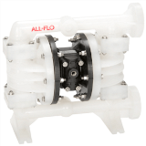 All-Flo AODD Double Diaphragm Pump - Plastic - 1 in. - A100 - Angled