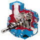 Blackmer SGLWD3 Sliding Vane Pump Cutaway-2