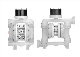 Wilden Equalizer Surge Dampeners for AODD Double Diaphragm Pumps - Integrated SD Series - Plastic