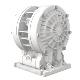 Wilden AODD Double Diaphragm Pump - 13 mm (1/2 in.) - Velocity Bolted Plastic - 150V