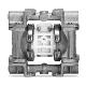 Wilden AODD Double Diaphragm Pump - 6 mm (1/4 in.) - Accu-Flo Clamped Metal - A.025