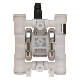 Wilden AODD Double Diaphragm Pump - 6 mm (1/4 in.) - Accu-Flo Clamped Plastic - A.025