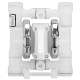 Wilden AODD Double Diaphragm Pump - 6 mm (1/4 in.) - Pro-Flo Clamped Plastic - P.025