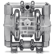 Wilden AODD Double Diaphragm Pump - 13 mm (1/2 in.) - Pro-Flo Clamped Aluminum - P1