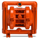 Wilden AODD Double Diaphragm Pump - 25 mm (1 in.) - Pro-Flo Clamped Aluminum - P2