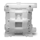 Wilden AODD Double Diaphragm Pump - 6 mm (1/4 in.) - Pro-Flo Bolted Plastic - P25