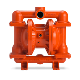 Wilden AODD Double Diaphragm Pump - 38 mm (1-1/2 in.) - Pro-Flo Bolted Threaded Ductile Iron - P420