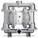 Wilden AODD Double Diaphragm Pump - 38 mm (1-1/2 in.) - Pro-Flo Bolted Threaded Stainless Steel - P420