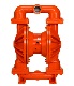 Wilden AODD Double Diaphragm Pump - 51 mm (2 in.) - Pro-Flo Bolted Threaded Aluminum - P820