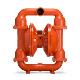 Wilden AODD Double Diaphragm Pump - 76 mm (3 in.) - Pro-Flo SHIFT Bolted Threaded Ductile Iron - PS1520