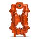 Wilden AODD Double Diaphragm Pump - 76 mm (3 in.) - Pro-Flo SHIFT Bolted Flanged Aluminum - PS1530