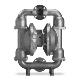 Wilden AODD Double Diaphragm Pump - 76 mm (3 in.) - Pro-Flo SHIFT Bolted Flanged Stainless Steel - PS1530