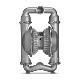 Wilden AODD Double Diaphragm Pump - 76 mm (3 in.) - Pro-Flo SHIFT Clamped Stainless Steel - PS15