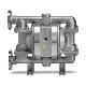 Wilden AODD Double Diaphragm Pump - 25 mm (1 in.) - Pro-Flo SHIFT Bolted Flanged Stainless Steel - PS230