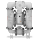 Wilden AODD Double Diaphragm Pump - 38 mm (1-1/2 in.) - Pro-Flo SHIFT Clamped Plastic - PS4