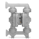 Wilden AODD Double Diaphragm Pump - 38 mm (1-1/2 in.) - Pro-Flo SHIFT Bolted Plastic - PS400