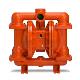 Wilden AODD Double Diaphragm Pump - 38 mm (1-1/2 in.) - Pro-Flo SHIFT Bolted Threaded Ductile Iron - PS420