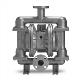 Wilden AODD Double Diaphragm Pump - 38 mm (1-1/2 in.) - Pro-Flo SHIFT Bolted Flanged Stainless Steel - PS430