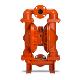 Wilden AODD Double Diaphragm Pump - 51 mm (2 in.) - Pro-Flo SHIFT Bolted Flanged Ductile Iron - PS830