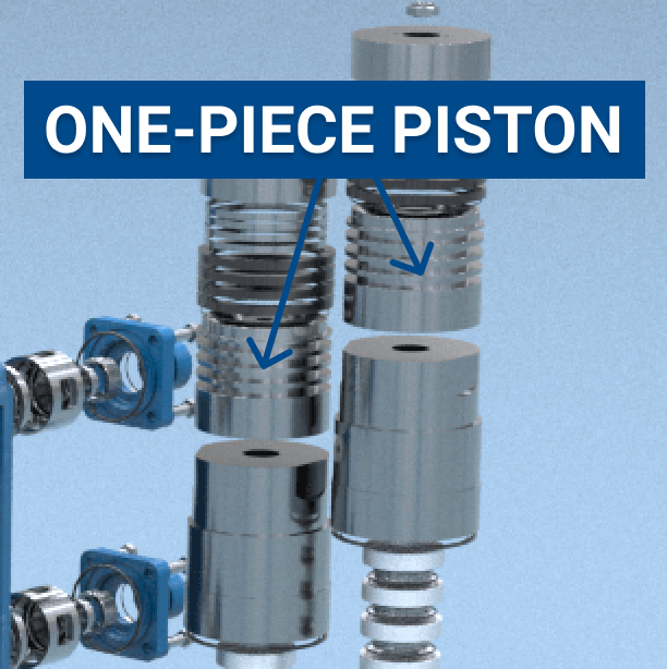 One-Piece Piston